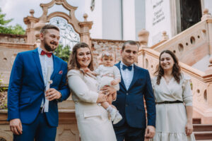zdjęcia rodzinne ze chrztu